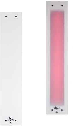frameless InfraROTmed Max© ICE Tiefenwärmestrahler, Infrarotstrahler für Sauna und Infrarotkabine, Vollspektrumstrahler (MAX© ICE 500W)