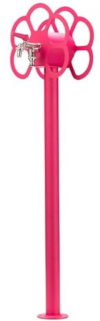 BELFER FONTANA A COLONNA CON PORTA GOMMA E DOPPIO RUBINETTO 42/SRF