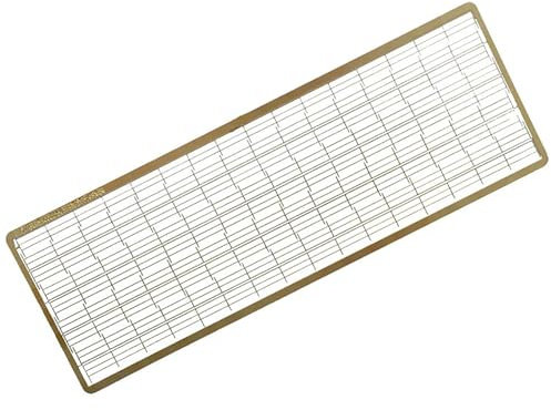 Model Boat 1:100 Warship Model Universal Railing Etched Brass Baluster Length 290mm Height 10mm RC Boat Upgrade Balustrade Handrail(8pcs version)