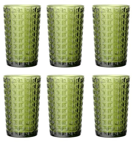 La Bouchée By La Cartuja De Sevilla Alma Set 6 Vasos Altos Vidrio 35cl Otros Vidrios Apto Frigorífico No Apto Microondas Ecológico