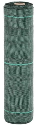 vidaXL Membrane Anti-Mauvaises Herbes Verte 0,5x50 m PP