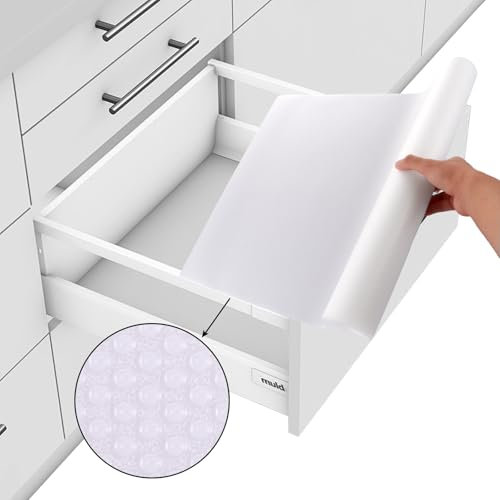 ASelected Alfombrilla para cajones, 500 cm x 50 cm, resistente al agua y al aceite, alfombrilla para frigoríficos, armarios de cocina, neveras, despensas, estanterías, escritorios