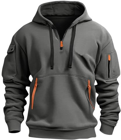 Sweat A Capuche Homme,Chaud Perfecto Sport Grande Taille Personnalisé Et Ventes Flash, Sweat Zippé Homme Sherpa Chaude Chauffante Sweat Veste Running Homme 5XL