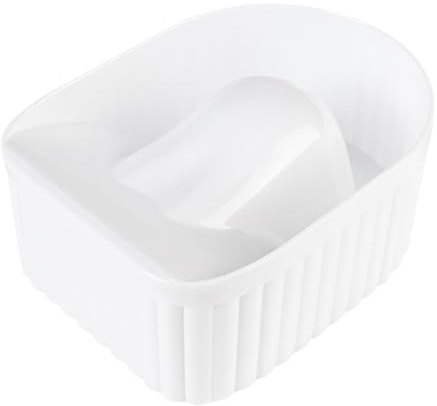 Cuenco de remojo de uñas, cuenco removedor de esmalte de uñas, cuenco de remojo para removedor de esmalte de uñas, cuenco de manicura para remojo de polvo, tazón de manicura para útiles