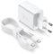 Caricabatterie Samsung 45W, Caricabatterie USB C Rapido Con 2m Type C Cavo，Caricatore Veloce Samsung Alimentatore USB Spina Presa Type C Caricabatterie per Samsung Galaxy S24 Ultra/S23/S22 S21/Note