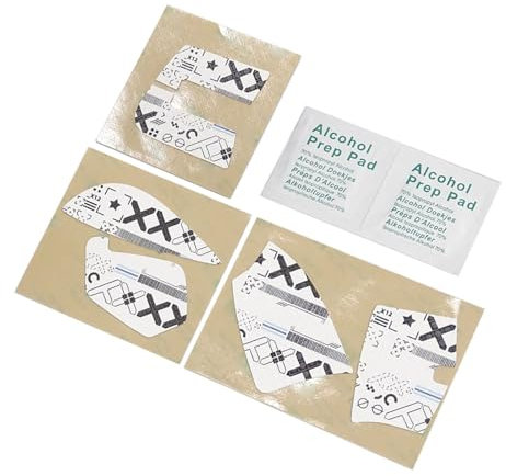 Silikon-Aufkleber für MX 3 / 3S, Schwarz/Weiß, bedrucktes Aufkleber-Set zur Personalisierung von Schutzmaßnahmen