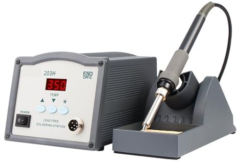 Lötstation, 150 W Bleifreie Hochfrequenz-ESD-Digitallötstation Mit Einstellbarer Konstanter Temperatur(CSD-203H)