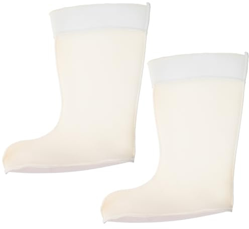 Baluue 1 Paio di Fodere per Stivali Invernali Taglia 43-45 Bianco | Imbottitura in Cotone Artificiale, Struttura Interna per Scarponi da Montagna e Caccia, Confezione per Uomo