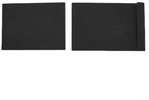 Jonikuper Studio Monitor Isolation Pads, Hochdichtes Akustikschaum-Set für 5 & 6 Zoll Lautsprecher, abgewinkeltes Design für Vibrationsreduzierung und präzisen Klang