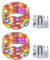 USB-Schnur-Lichter,RcStarry(TM) 2er stück 10M 100 LEDs Kupferdraht Lichterkette Wasserdichte USB LED Kupfer Sternenlicht mit 8-Tasten Fernbedienung und Energie-Adapter, Innen- und Außendeko - Bunt