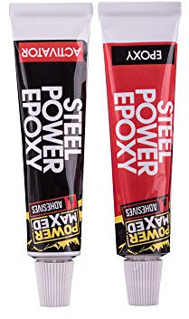 Power Maxed PM8265 Steel Power Original Reinforced Epoxy Tubes, Grey