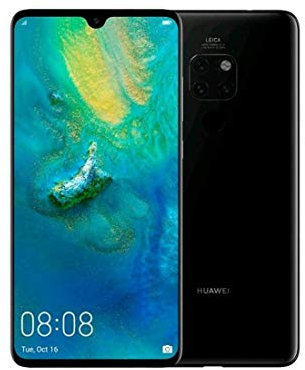 Huawei Mate 20 - Smartphone de 6.53 (Octa-Core, RAM de 4 GB, Memoria de 128 GB, cámara de 16+12+8 MP, Android 9.0) Color Negro