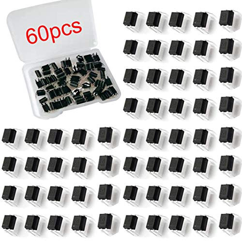 RUNCCI-YUN 60 Stück Optokoppler PC817, 2,54 mm Abstand, 4 Pins, für zum Selbermachen,DIP-4