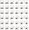 Nuptio Klarglas Votivkerzenhalter Satz von 36 Mini Teelichthalter Kerze Teelichthalter 4.6cm Breite Weihnachten Kerzenhalter Dekorationen Votivhalter für Hochzeit Party Halloween