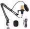 DEVICE OF URBAN INFOTECH BM800 Ensemble de microphone pour enregistrement BM-800 Microphone à condensateur avec bras et filtre anti-pop pour balados d'enregistrement de chant