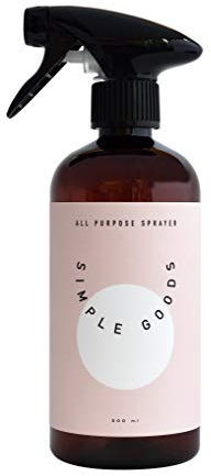 Simple Goods Sprühflasche Allzweckreiniger 500ml (leer), 50109