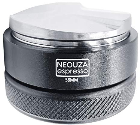 Neouza Distributore di caffè da 58 mm, adatto per macchine con gruppo E61 da 58 mm e portafiltri, distributore e livellatore di caffè