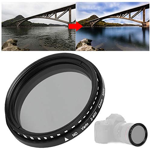 Linsen Filter - ND2 ND400 Neutralfilter Geeignet für Dynamische Bildschirme/Wasserfälle/Bäche - Überbelichtungslinsenfilter Verhindern