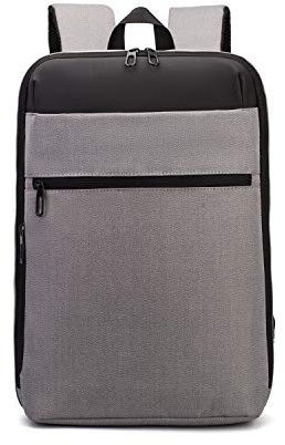 FANDARE Laptop Backpack Business Ultra-Thin Daypacks Travel Large Computer Backpack fit 15.6 Inch Laptop College School Bag Bookbag for Work Commuter Outdoor Camping Hiking Lightweight Knapsack Gray
