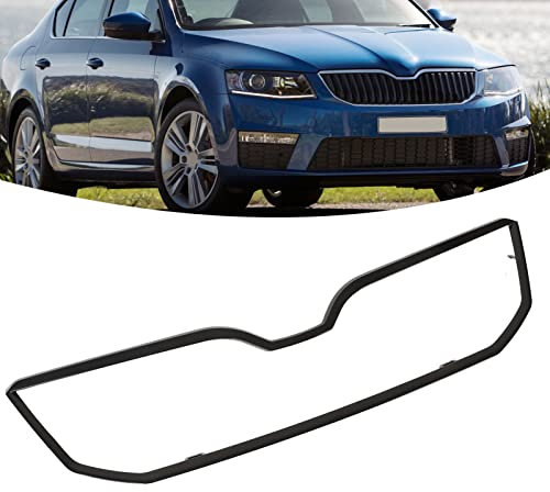 Oberer Kühlergrill der Vorderen Stoßstange, Vorderer Chrom-Kühlergrillrahmen, Grillschale, Zierleiste, Ersatz für 5E vor Dem Facelift, Einschließlich RS-Version 2013–2016