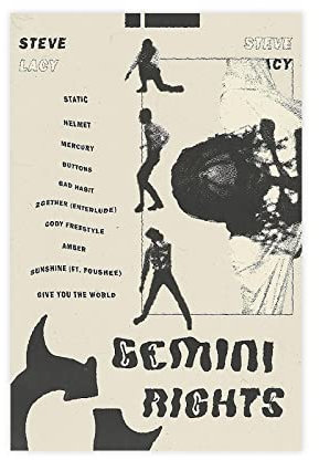 Steve Lacy Albumdruck (gebrochenes Weiß), Poster, Leinwand, Poster, Schlafzimmer, Dekoration, Sport, Landschaft, Büro, Raumdekoration, Geschenk, ungerahmt, 30 x 45 cm