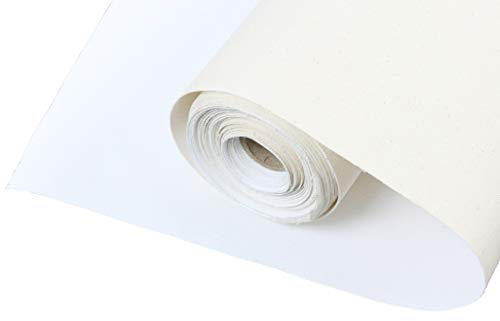 Paintersisters Premium 380 gr/m² Leinwand auf Rolle 10m x 180cm, malfertig vorgrundiert, 100% Baumwolle, sehr reißfest! Leinwandrolle