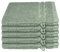 Schiesser Waschhandschuhset Milano - 5-teilig - 16 x 22 cm - Hellgrün