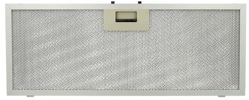 vhbw 1x Filtro metálico de grasa reemplaza Elica GF03FC para campana extractora - 45,9 x 17,7 x 0,85 cm metal
