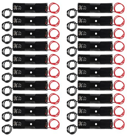 hrsyyl 20pcs 18650 Battery Holder Single 18650 Battery Holder 1x 3.7V 18650 Battery Case 18650 Battery Holder with Wires