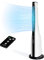 nuovva Powerful Quiet Bladeless Tower Fan – Electric Tower Fan with Touch Screen Display – Energy Efficient Electric Fan – Oscillating Fan with Remote Control – Fans for Bedroom & Office