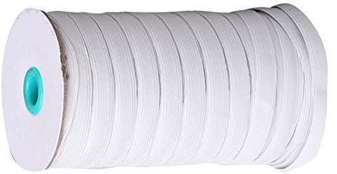 PHENOFICE 1stück Masken Gummiband Weiß Yards Elastisches Band Für Maskenersatz Bequemes Tragen Langlebig Und Vielseitig Einsetzbar Für -projekte Und Bastelarbeiten