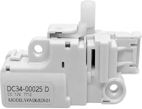 Reemplazo Del Interruptor De Bloqueo De La Puerta De La Lavadora, Compatible Con Samsung, DC34-00025D DC12V WW90K74150OX/WW90K74150SC/WW90K74150O, Cerraduras De Puertas De Lavadora