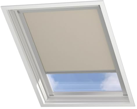 DTCH® Dachfenster verdunkelungsrollo, Sand, für VELUX C04