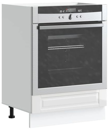 Lauuoeriau Furniture Item Home Backofenschrank Porto Hochglanz Weiß Holzmöbel