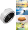 Qukaim Anello adattatore per obiettivo fotocamera, autofocus IS stabilizzazione dell'immagine EF EF-S su adattatore RF per fotocamere Full Frame, compatibile con Canon EOS R Series