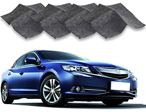 Nano Sparkle Tu ch, Magic Nano Sparkle Tuch für Auto Kratzer Entfernen Reparatur,Nanomagic Tuch Car Scratch Remover für Reparatur von leichten Kratzfarben,Lackpflege, Autoreinigung (4 Stück)