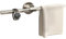 Mensole per doccia Portasciugamani in acrilico montato a parete, portasciugamani moderno di lusso con base rotonda singola, portasciugamani senza foratura for bagno, cucina, balcone Arredo bagno(Silve