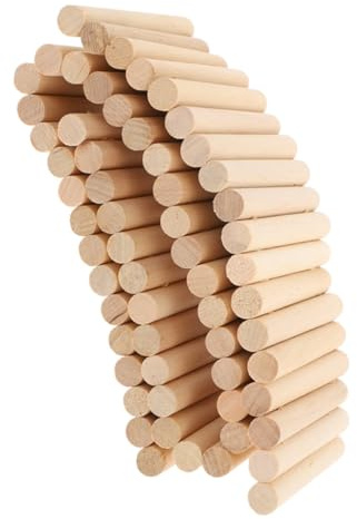 Dekorative Miniaturzäune 1 Stück, Beige, für Kinder | Kleiner Holzzaun, Delikates Design, Glatte Haptik, Sicher und Zuverlässig