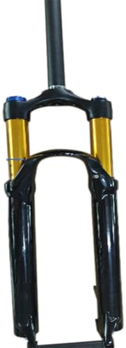 Flaroey Forcella per Bici con Sospensione Ad Aria Anteriore da Neve A Doppia Spalla, Forcella per Bici Elettrica, Nera