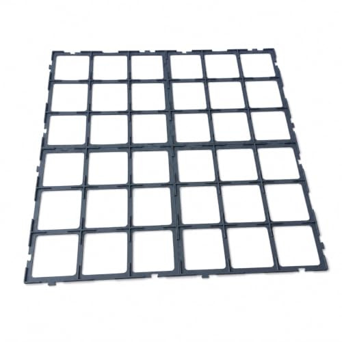 Ordnungsgitter kompatibel mit Carcassonne Chips, modularer Fliesenhalter, stapelbare Tabletts, Zubehör für Brettspiele und Big Box