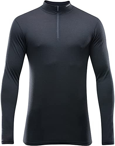 Devold Herren Breeze Merino 150 Zip Neck Tshirt