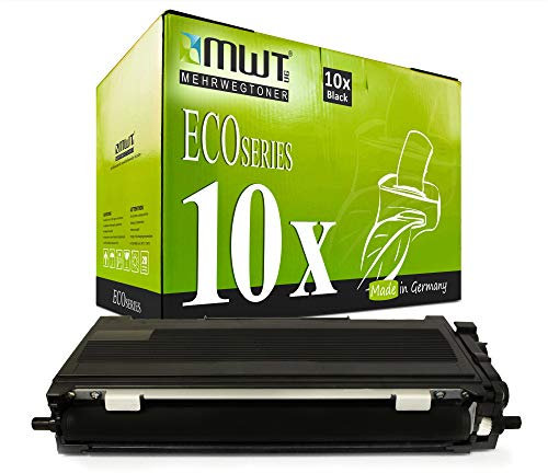 10x Kraft Office Supplies Toner kompatibel für Brother MFC 7360 7460 7470 7860 DW D Ne DN N ersetzt TN2220