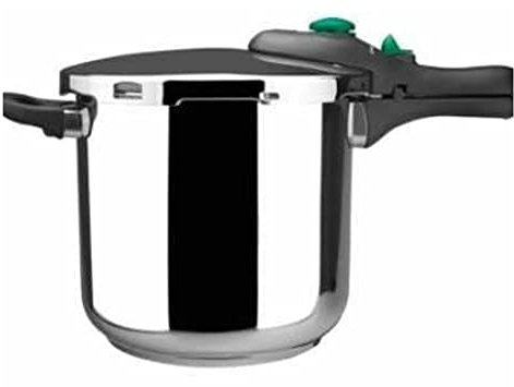 Magefesa DYNAMIC - Olla Express Rápida 5L, Acero Inoxidable 18/10, 5 Sistemas de Seguridad, Fácil Uso, Apto para Todo tipo de cocinas, Inducción