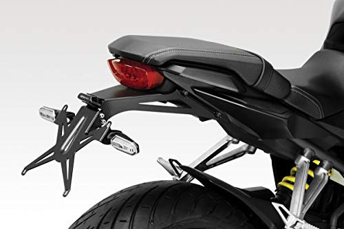 CB650R 2019/20 - Kit Kennzeichenhalter (R-0917) - Einstellbare Nummernschild Halter - inkl. LED und Hardware-Bolzen - Motorradzubehör De Pretto Moto (DPM Race) - 100% Made in Italy