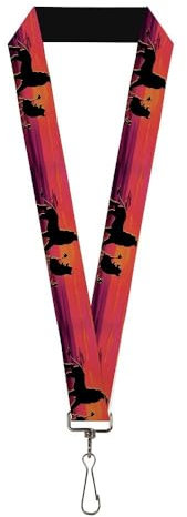 Buckle-Down Schlüsselband Der König der Löwen Hakuna Matata Simba Pumbaa Timon Sunset Reds, Der König der Löwen, 22 x 1