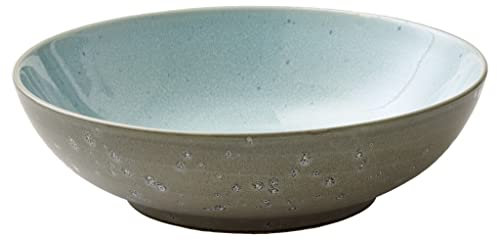 BITZ Salatschüssel Dia 24 x 6 cm Grau/Hellblau