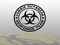 myrockshirt Biohazard Symbol Logo Zeichen Zombie Outbreak Response Team 20cm Aufkleber,Sticker,Decal,Autoaufkleber,UV&Waschanlagenfest,Profi-Qualität