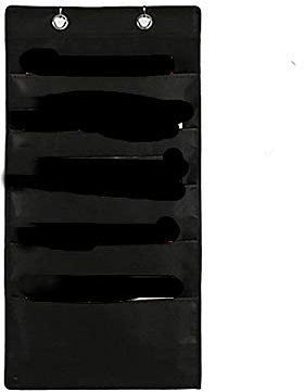 VIDOO Papier Hängen Aufbewahrung Tasche Buch Magazin Aufbewahrungstasche Oxford Tuch Waschbare Klassenzimmer Büro Wand Hängentasche Schlafsaal Wandbehang Tasche - Klein
