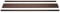 Mendler Abschluss-Set für WPC-Sichtschutz Sarthe, Abschlussprofil Windschutz, WPC-Pfosten - 180cm, braun