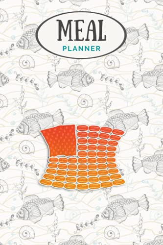 Meal Planner - Funny Hot Dog American Flag Frankfurter Men Women: Track And Plan Your Meals Weekly (53 Week Food Planner / Journal / Calendar / Diary ... List, Meal Prep And Planning Grocery List